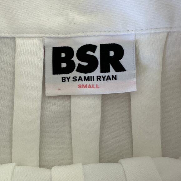 By Samii Ryan - My Way Pleated Mini Skirt in White - Picture 2 of 3